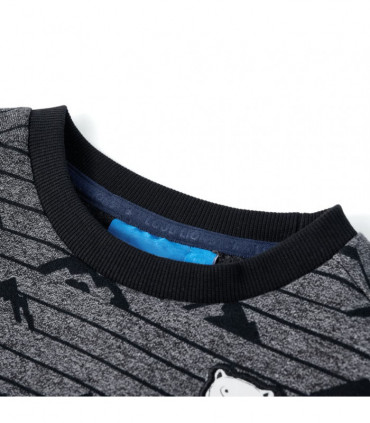 Kids' Sweatshirt Navy Melange 128