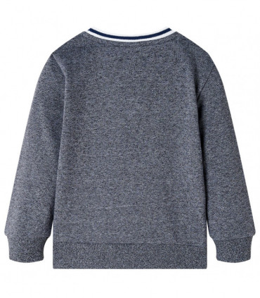 Kids' Sweatshirt Navy Melange 128