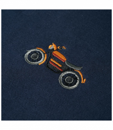 Kids' Sweatshirt Navy Melange 92