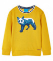 Kids' Sweatshirt Ochre 128