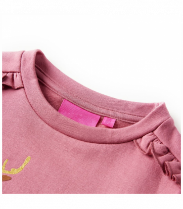 Kids' Sweatshirt Raspberry 128