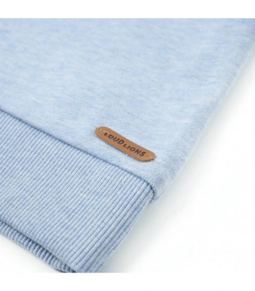 Kids' Sweatshirt Soft Blue Melange 128