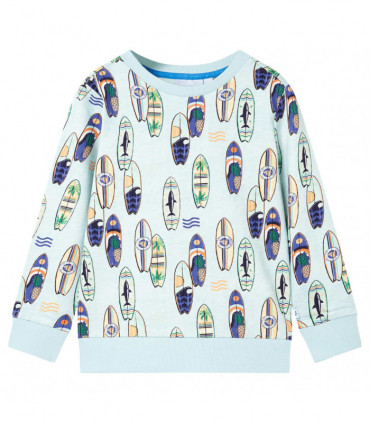 Kids' Sweatshirt Soft Blue Melange 140