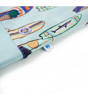 Kids' Sweatshirt Soft Blue Melange 140