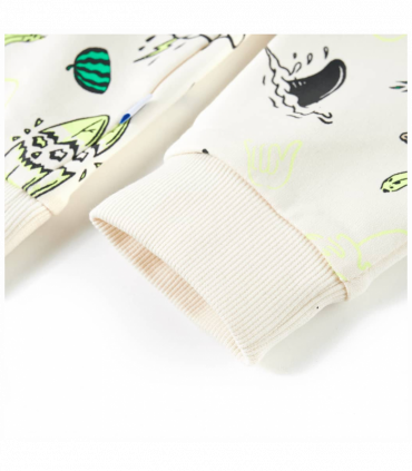 Kids' Sweatshirt Soft Ecru 104