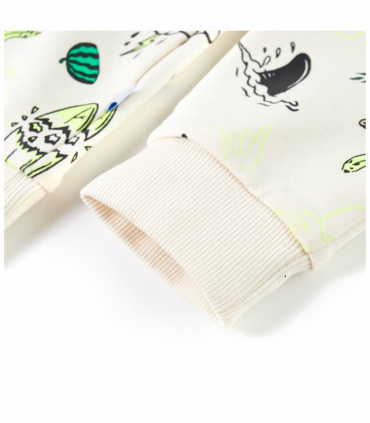 Kids' Sweatshirt Soft Ecru 116