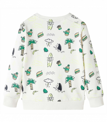 Kids' Sweatshirt Soft Ecru 128