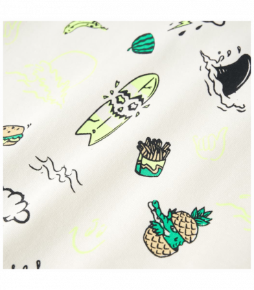 Kids' Sweatshirt Soft Ecru 128