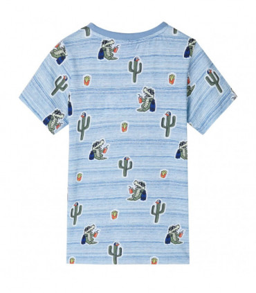 Kids' T-shirt Blue Mix 140
