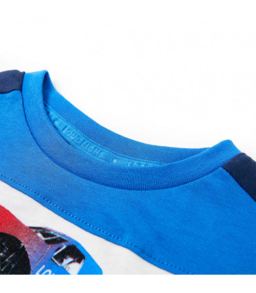 Kids' T-shirt Blue and Navy 116