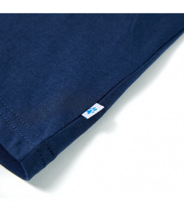 Kids' T-shirt Blue and Navy 116