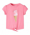 Kids' T-shirt Bright Fluo Pink 116