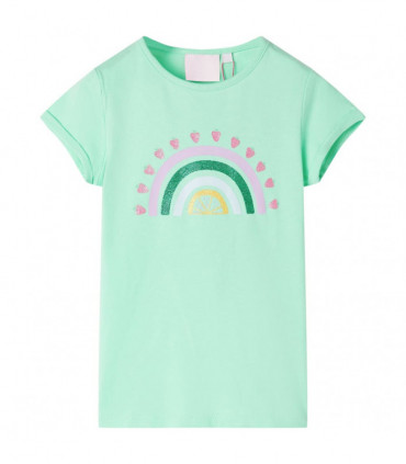 Kids' T-shirt Bright Green 116