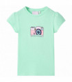 Kids' T-shirt Bright Green 116