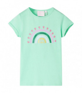 Kids' T-shirt Bright Green 128