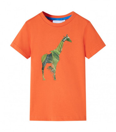 Kids' T-shirt Bright Orange 104