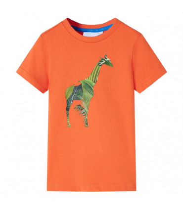 Kids' T-shirt Bright Orange 116