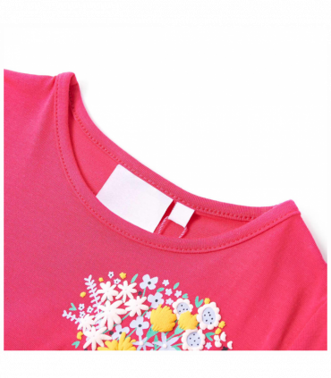 Kids' T-shirt Bright Pink 140