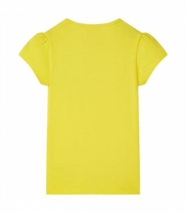 Kids' T-shirt Bright Yellow 140