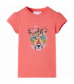 Kids' T-shirt Coral 128