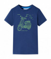 Kids' T-shirt Dark Blue 92