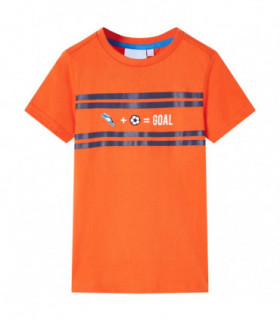 Kids' T-shirt Dark Orange 116