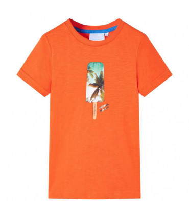 Kids' T-shirt Dark Orange 128