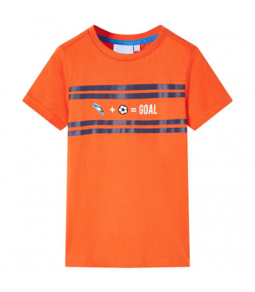 Kids' T-shirt Dark Orange 128