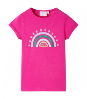 Kids' T-shirt Dark Pink 116