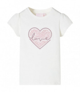 Kids' T-shirt Ecru 104