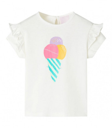 Kids' T-shirt Ecru 104