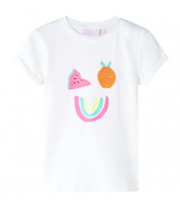 Kids' T-shirt Ecru 116