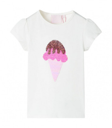 Kids' T-shirt Ecru 116