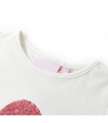 Kids' T-shirt Ecru 116
