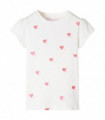 Kids' T-shirt Ecru 116