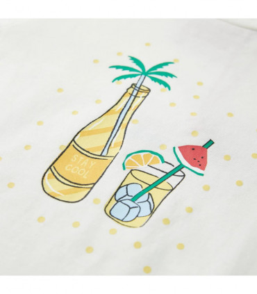 Kids' T-shirt Ecru 116