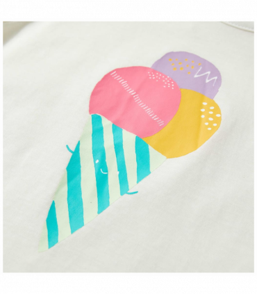 Kids' T-shirt Ecru 116