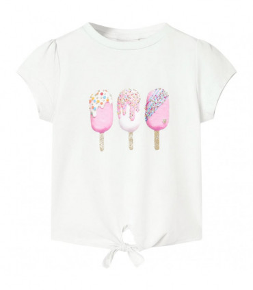 Kids' T-shirt Ecru 116
