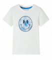 Kids' T-shirt Ecru 128