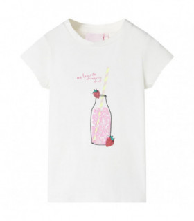Kids' T-shirt Ecru 140
