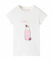 Kids' T-shirt Ecru 140