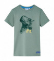 Kids' T-shirt Khaki 128