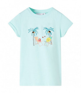 Kids' T-shirt Light Aqua 128