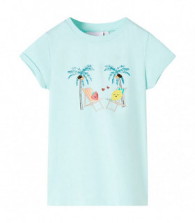 Kids' T-shirt Light Aqua 140