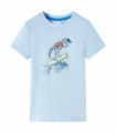 Kids' T-shirt Light Blue 140