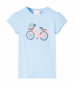 Kids' T-shirt Light Blue 140