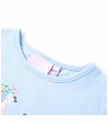 Kids' T-shirt Light Blue 140