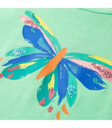 Kids' T-shirt Light Green 128