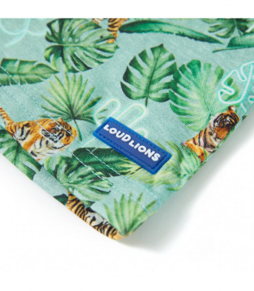 Kids' T-shirt Light Green Melange 128