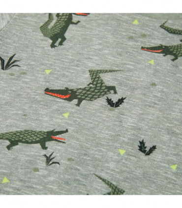 Kids' T-shirt Light Khaki Melange 128